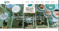 Desktop Screenshot of ilhamar.com.br